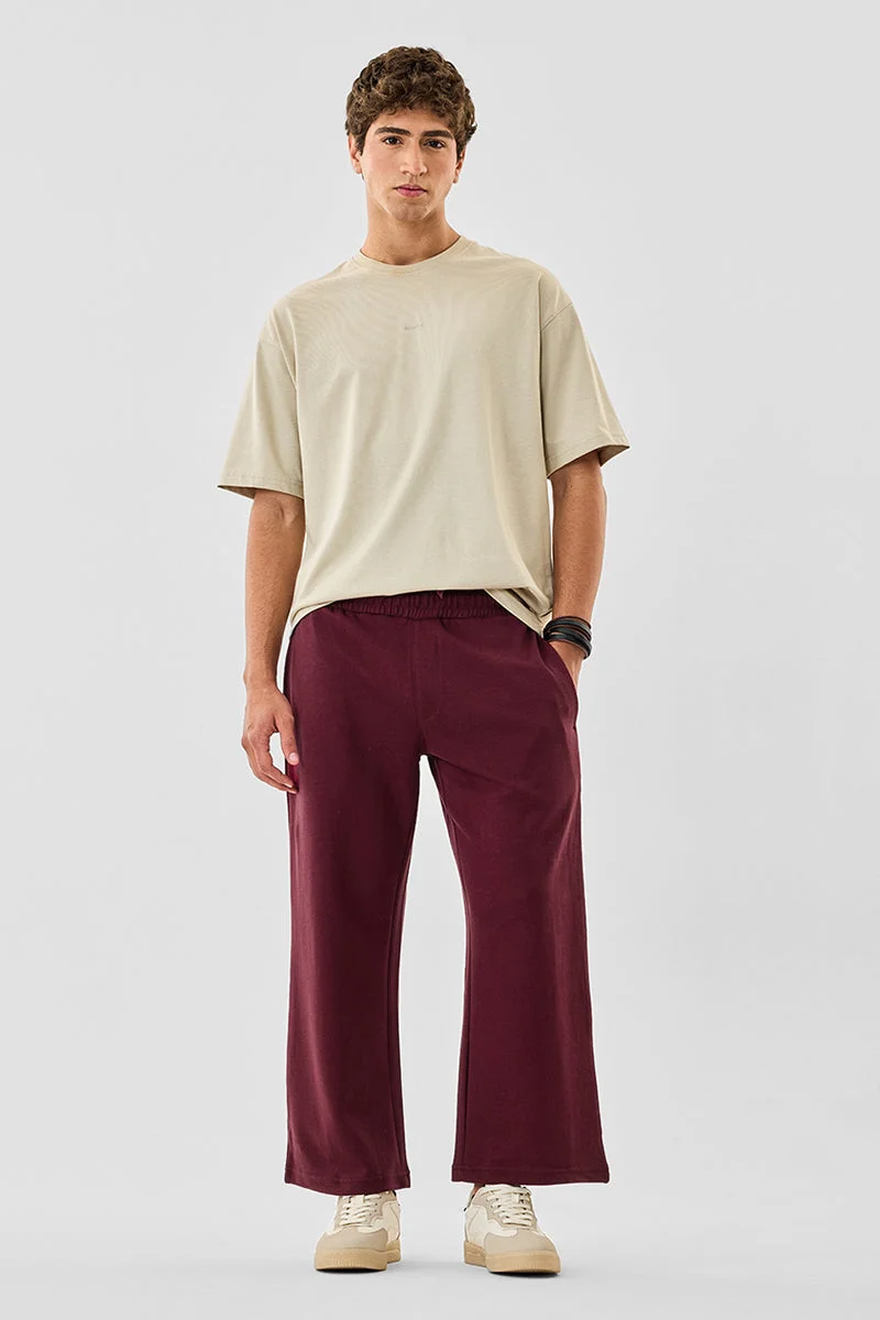 سنيتش Core Lab Knit Wide Leg Pants